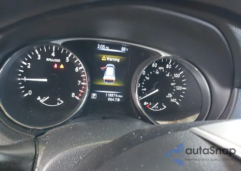 2016 Nissan Rogue Sv from USA, damaged, VIN KNMAT2MT9GP710799